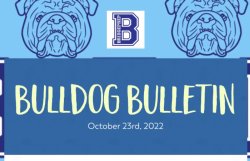 October 24th Bulldog Bulletin